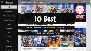 10 best anime streaming online sites