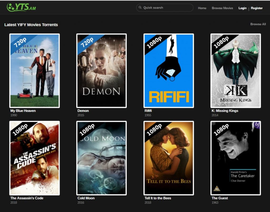 sites for downloading free movies
