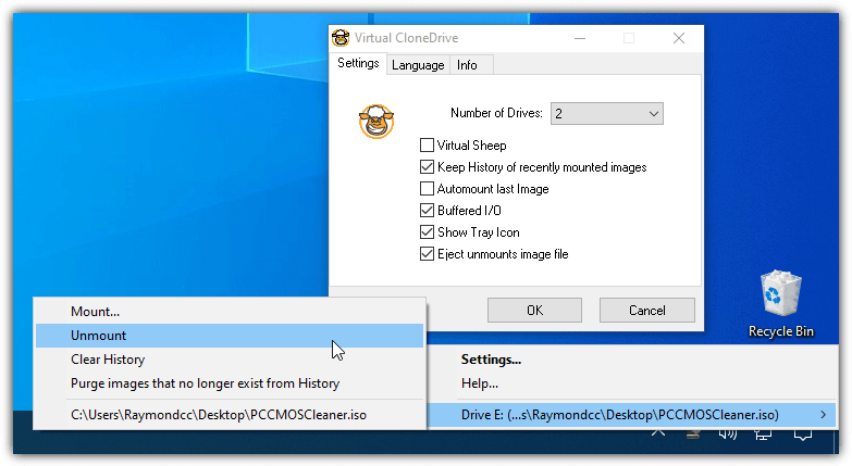 virtual drive for windows 10